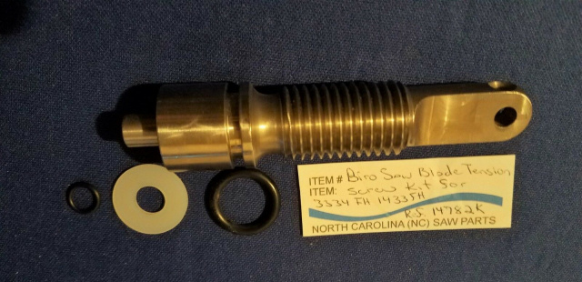 Blade Tension Screw Kit for Biro 3334FH 1433FH Meat Saw Replaces 14782